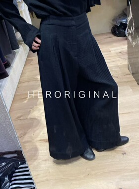 深圳南油原创设计师品牌heroriginal她原重工阔腿裤