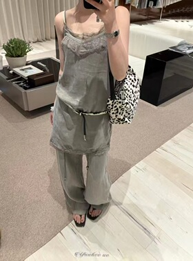 设计师品牌2026春夏新款吊带上衣