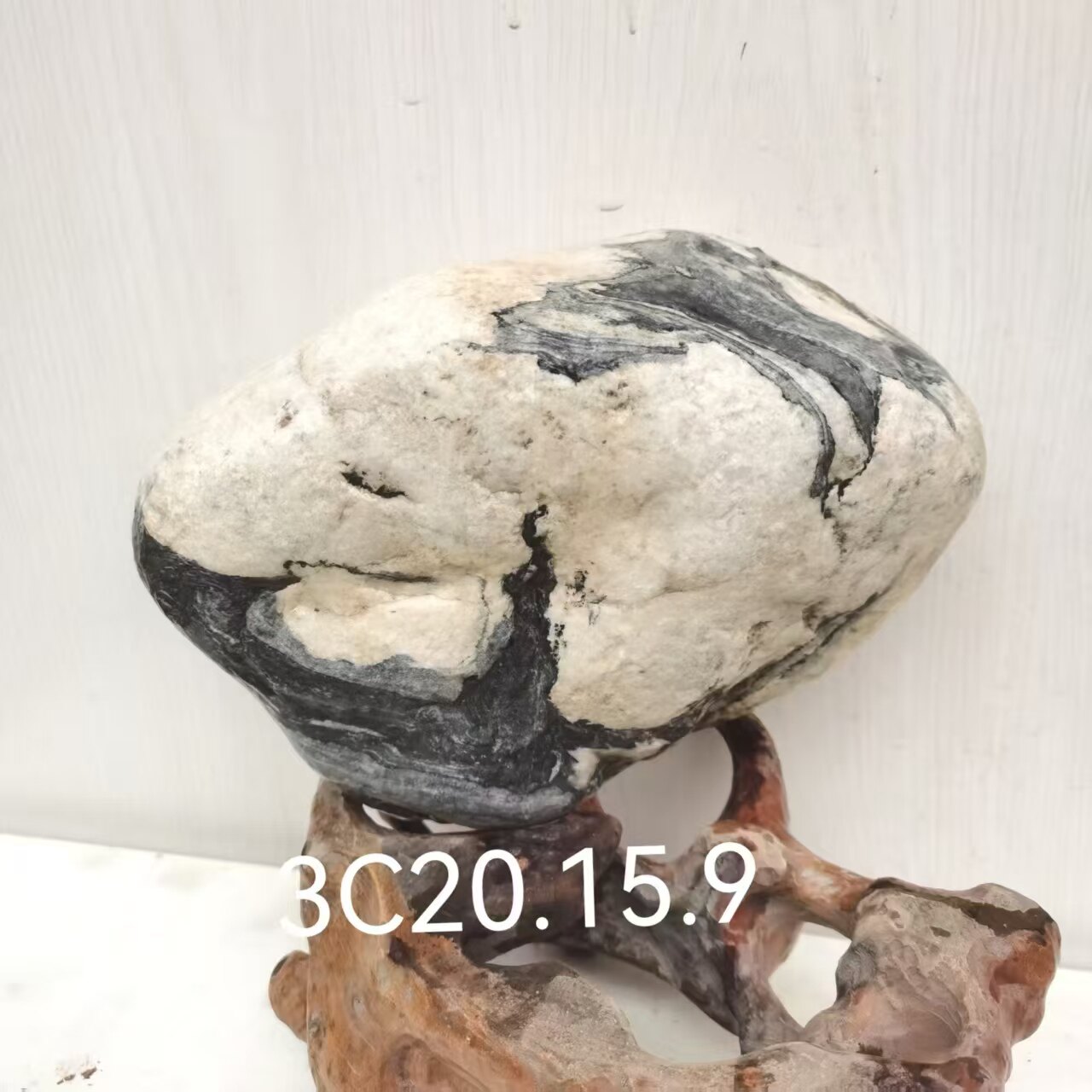 天然原石无打磨画面人物奇石汉江长江石假山文字石桌面招财摆件