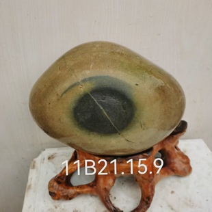 天然原石画面人物奇石汉江长江石假山文字石客厅桌面招财摆件