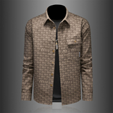 2026年男士春秋季新款字母印花长袖宽松衬衫外套时尚衬衣2006P135，男装衬衫，电商D220