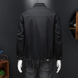 2026新款春秋季男士时尚休闲短款修身韩版简约夹克外套6868P165，男装夹克，电商D220