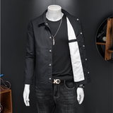 2026男士春秋季工装商务休闲时尚修身夹克外套8259P165，男装夹克，电商D220