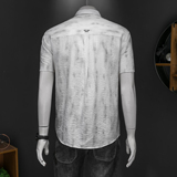 2026年男夏季新款薄款亚麻料短袖宽松衬衫外套时尚衬衣6129P125，男装T恤，电商D220