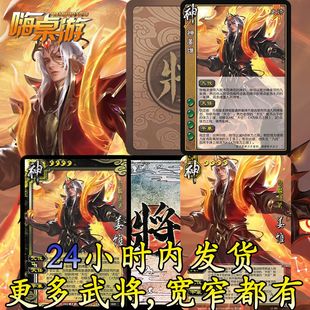 三国新UI杀神姜维十周年神将扩展包桌游扩充拓展自印武将全套卡牌