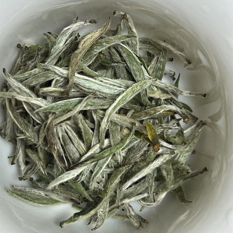 成品2025 头采白毫银针 自己收藏喝 特级精制 花香蜜韵 政和白茶