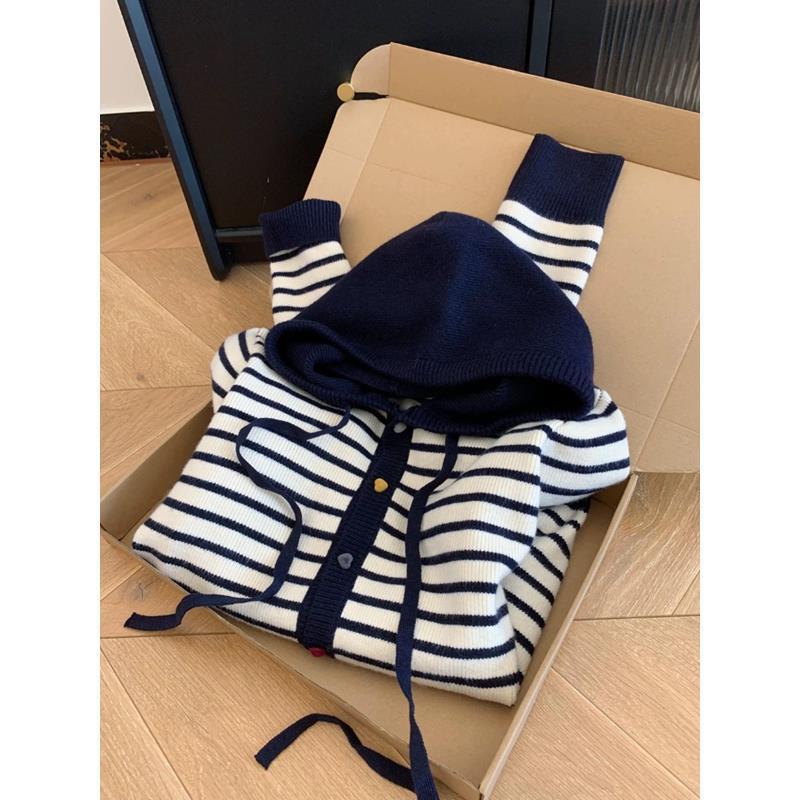 2025韩系撞色慵懒上衣长袖秋季开