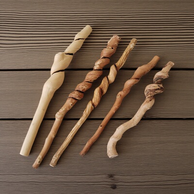 野生酸枣木拍打按摩棒车载