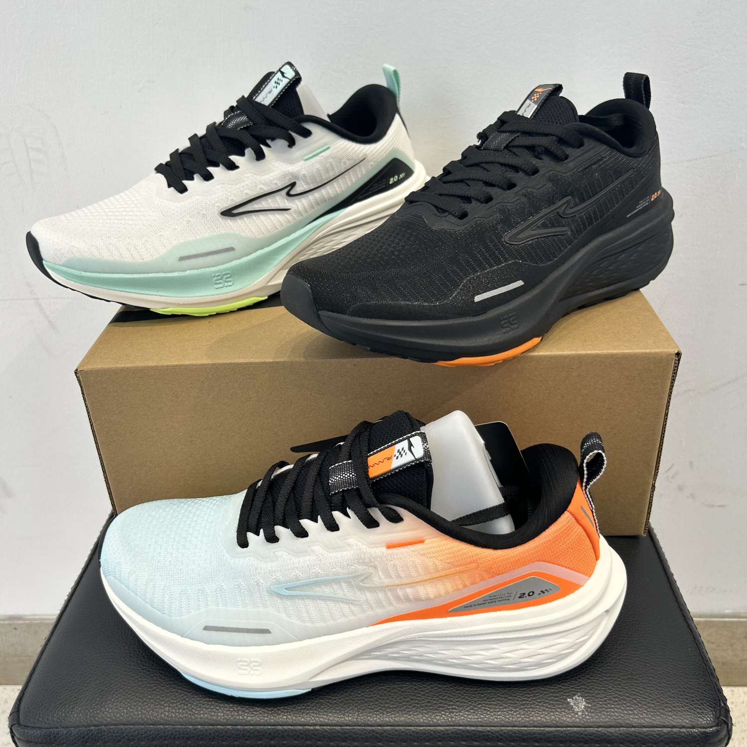 鸿星尔克跑步鞋男鞋2025秋季透气