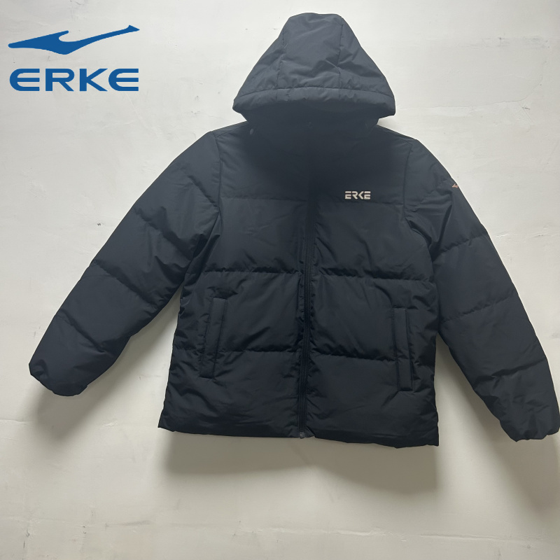 鸿星尔克羽绒服女保暖运动外套