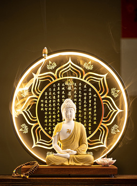 中式白瓷释迦牟尼佛像如来佛祖摆件陶瓷佛具菩提家用泰佛长辈送礼