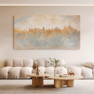 抽象装 饰画客厅沙发背景墙高档立体画 激荡 MUMO.原创手绘油画