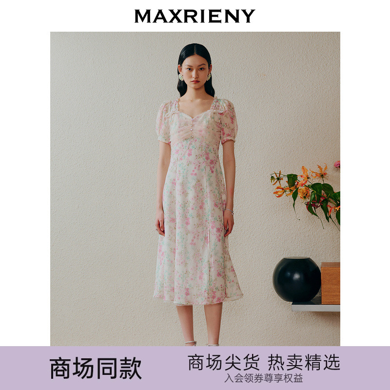 修身版型，气质长裙约会必备