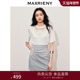 MAXRIENY精致宫廷复古风宽松T恤半袖 小众设计上衣