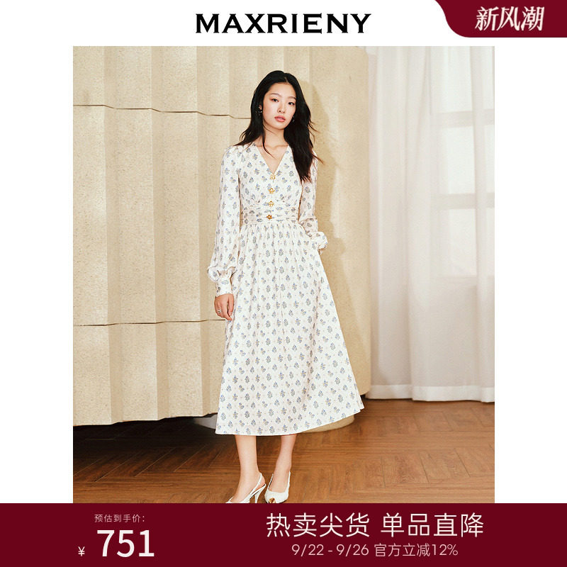 MAXRIENY���¸���ɢ������ȹ��͢ȹ���������紩��߼����ʸ�Ůװ ƴ�� 02/36/M