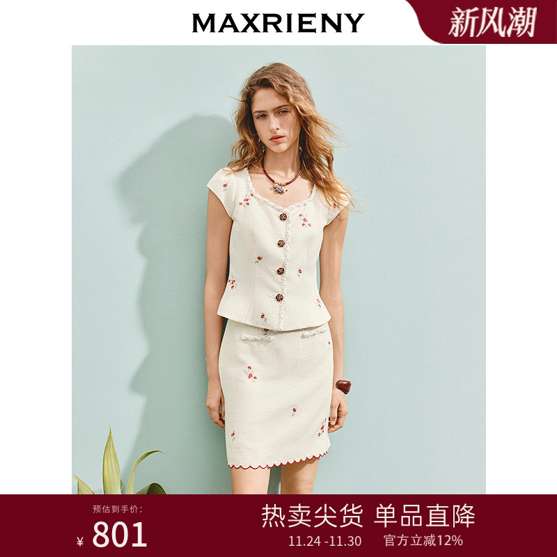 小盖袖设计	绣花设计