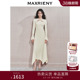 MAXRIENY精致优雅感镂空扭结针织连衣裙季 商场同款