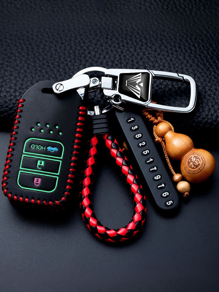 适用于东风本田xrv钥匙套crv思域inspire英诗派汽车钥匙包2021款