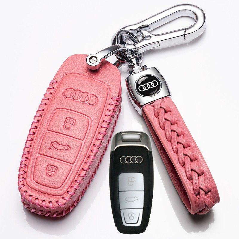 2024款奥迪A6L钥匙包2023款奥迪a6l钥匙套22款男女19-21款高档扣