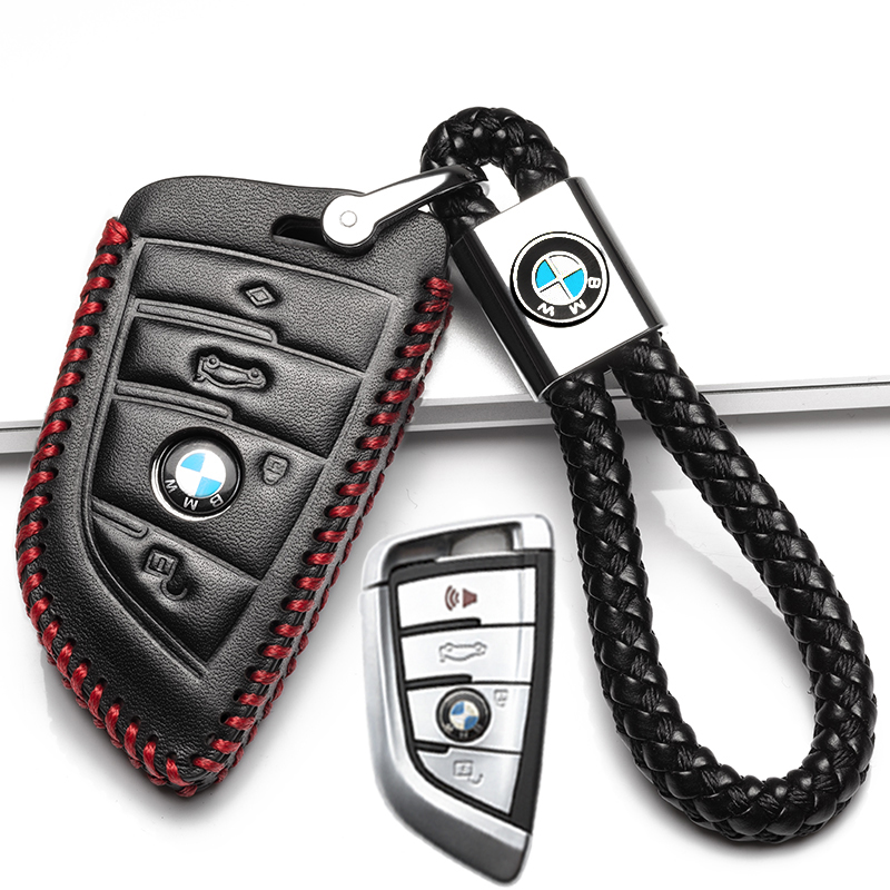 适用于宝马钥匙套真皮5系3系X1 X5 X3钥匙包2021款320li刀锋530LE