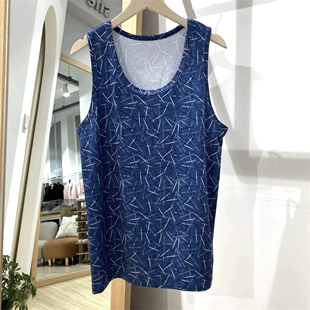 BODYGUARD男青年天丝丝滑柔软透气运动家居打底背心男士