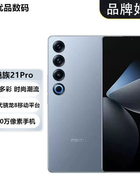 Meizu/魅族 魅族 21 PRO 窄四等边直屏 骁龙8Gen3 拍照5G大屏手机