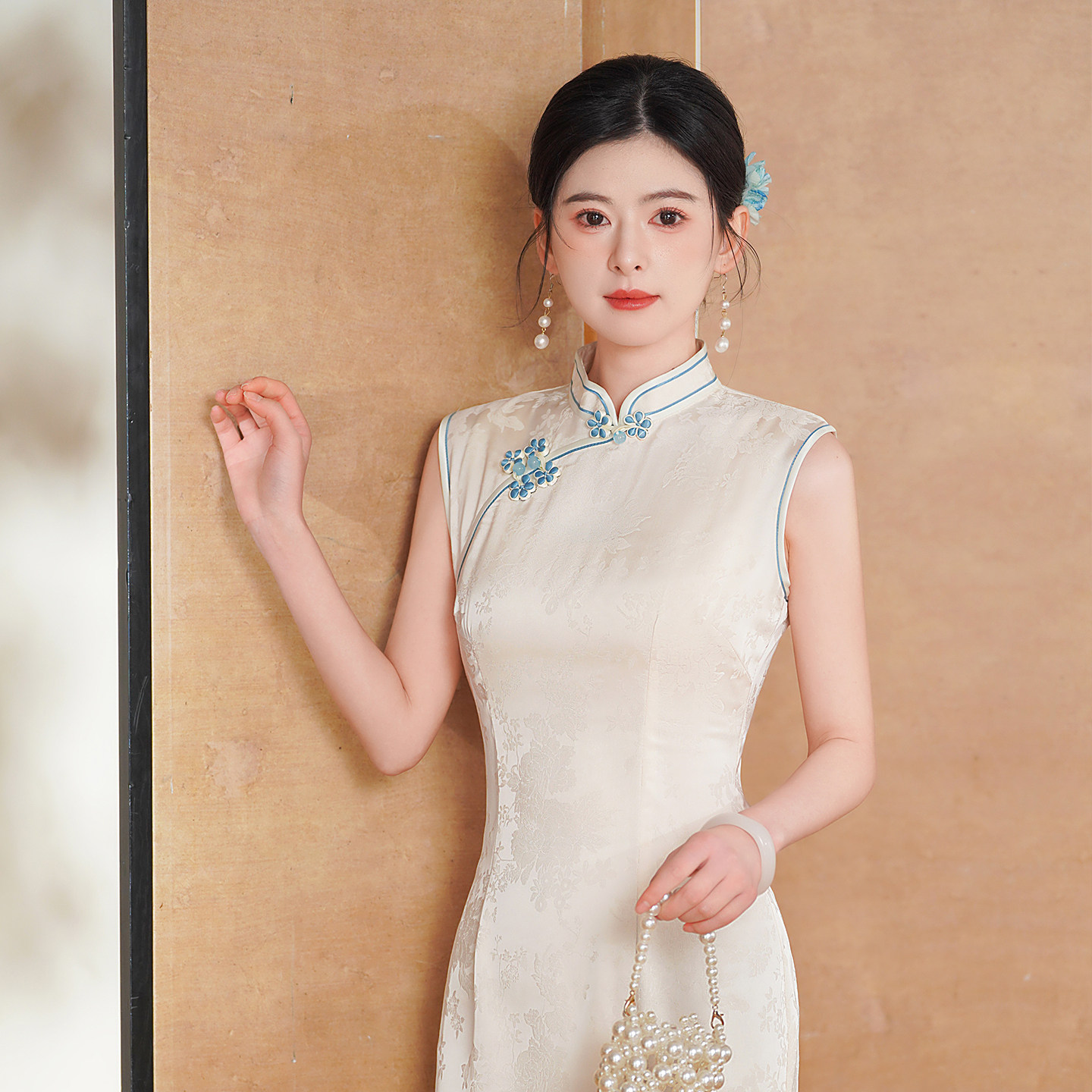 素雅旗袍薄款2026夏季绝美优雅