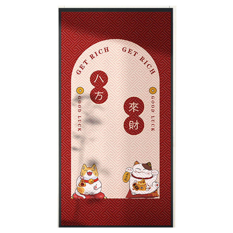 棉门帘加厚家用挡风防寒挂帘