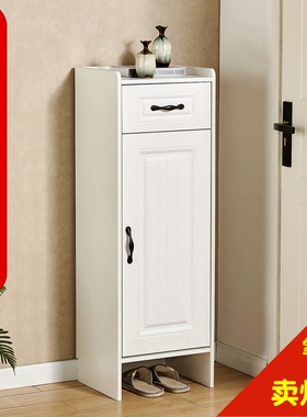 鞋柜家用门口外经济型简约现代大容量收纳柜窄小户型阳台玄关鞋架