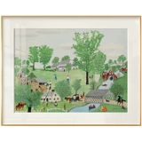 Бабушка Моисей Heal The Cross Stitch 2024 Новая вышиваемая вышивка гостиной