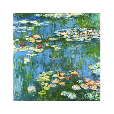 欧式睡莲新款线绣十字绣