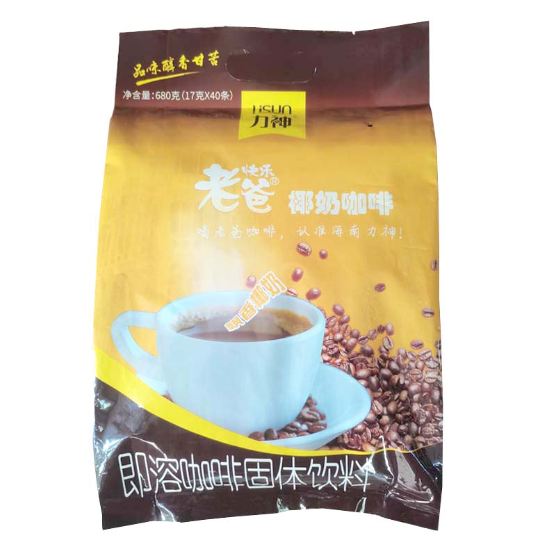 力神海南快乐老爸椰奶680g咖啡溶
