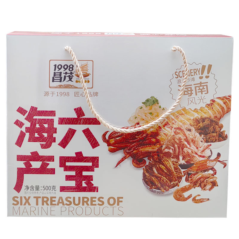 昌茂海产六宝500克香辣海虾海蟹
