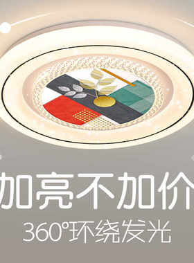 护眼卧室灯主卧2025新款led吸顶灯简约现代高级感房间灯网红爆款