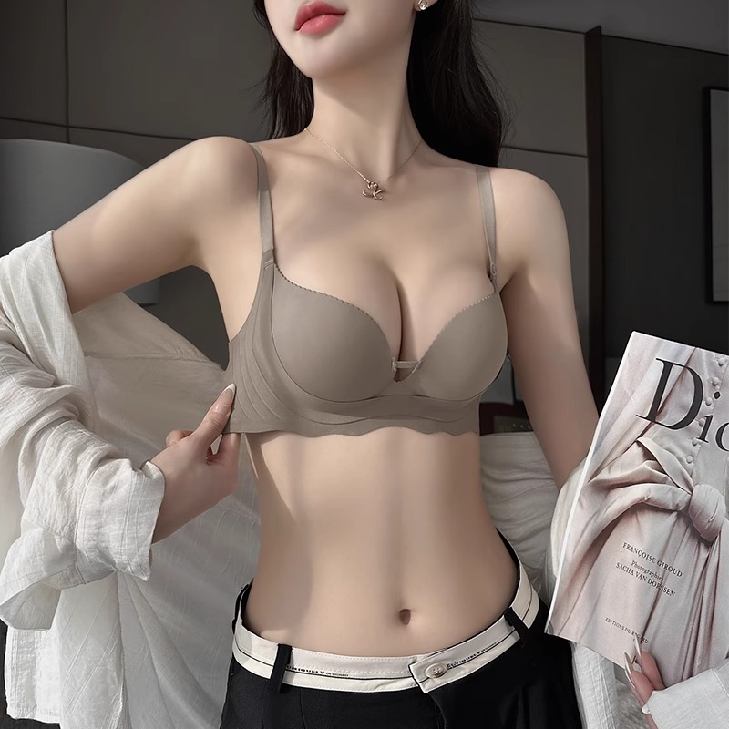 广州汕头品牌内衣女小胸平胸显大上托聚拢收副乳防下垂潮汕文胸罩