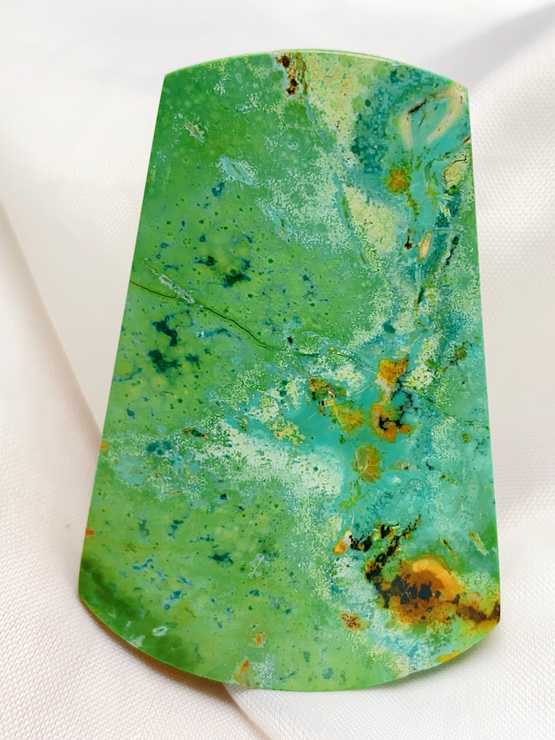 纯天然绿松石假一赔十平安无事牌无优化无胶手链吊坠高瓷无蜡挂件