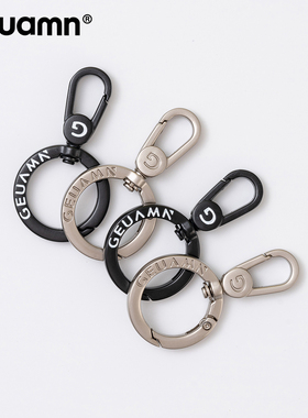 金属锌合金旋转挂钩弹簧圈手机链通用挂扣挂绳挂钩百搭钥匙扣