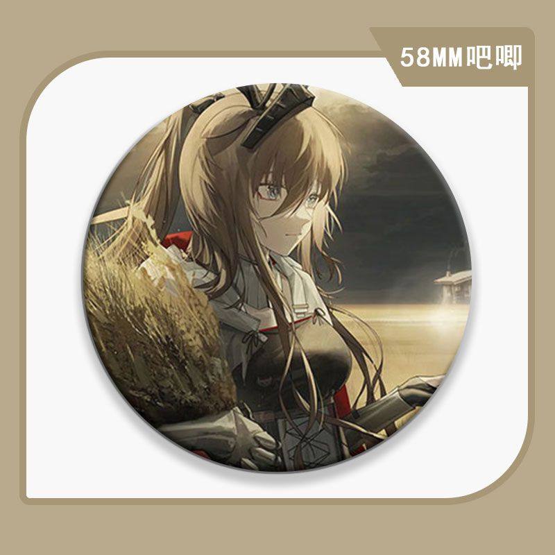 学生纪念马口铁徽章礼物薇薇安娜亮膜胸针明日挂饰方舟吧唧58mm