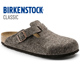 德国进口正品 勃肯BIRKENSTOCK秋冬羊毛毡男女Boston软木包头拖