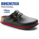 BIRKENSTOCK正品 勃肯软木防滑工作鞋 德国进口牛皮软底凉拖两穿Kay
