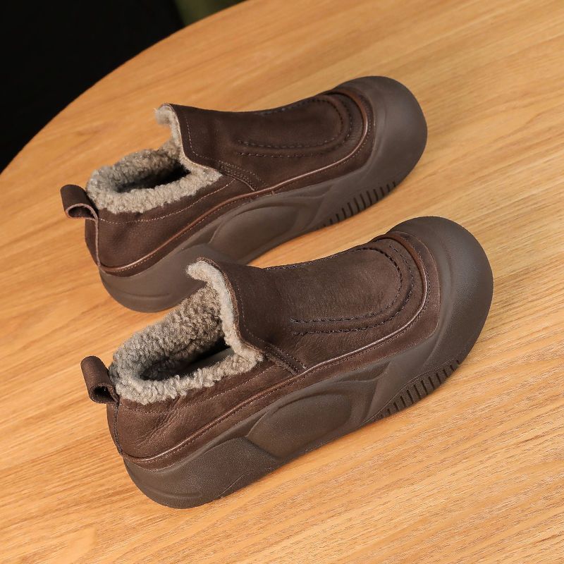 网红爆款一脚蹬毛毛鞋2024