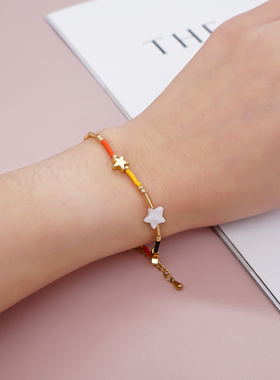 wk女miyuki波西米亚风高颜值手链