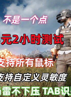 绝地PU求生BG-压物理识别压测试3两个小时