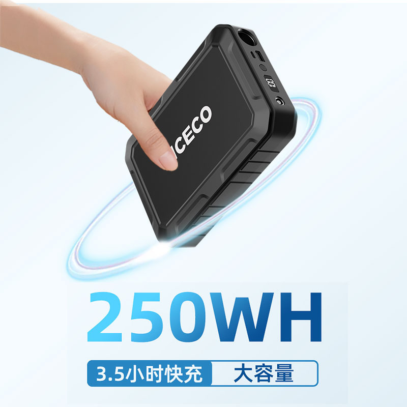 英得尔车载冰箱移动电源边充边用