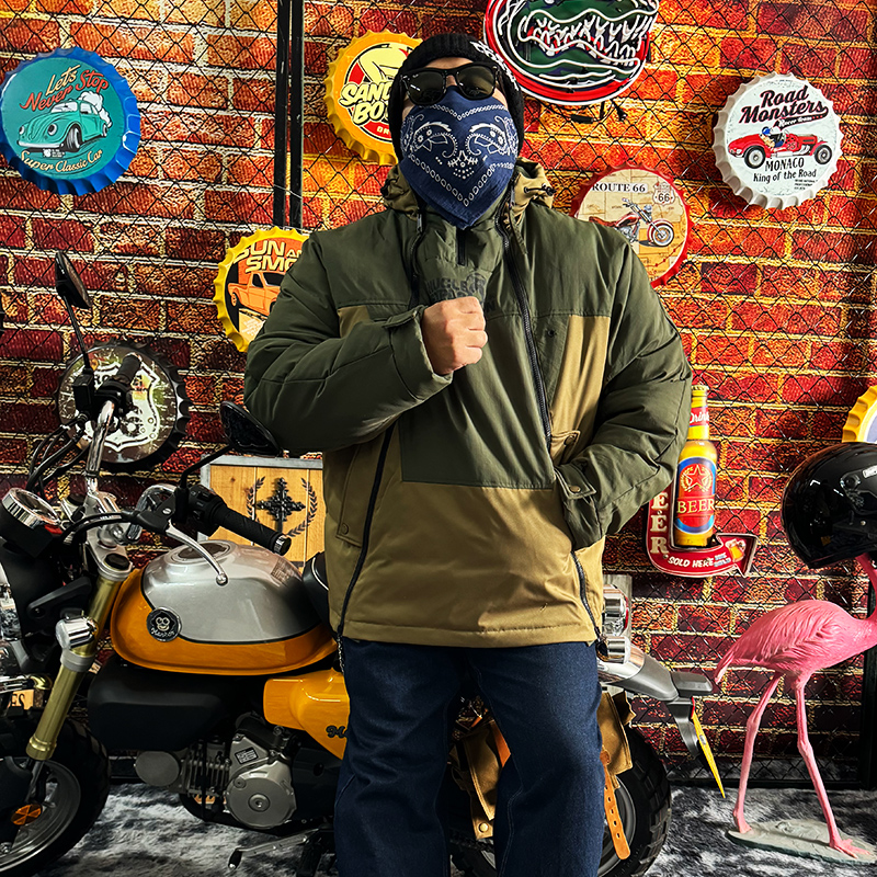 核爆炸冬季保暖加厚大码棉服外套