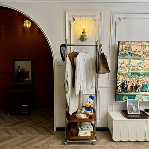 a生家用客厅多功能组合挂衣架子