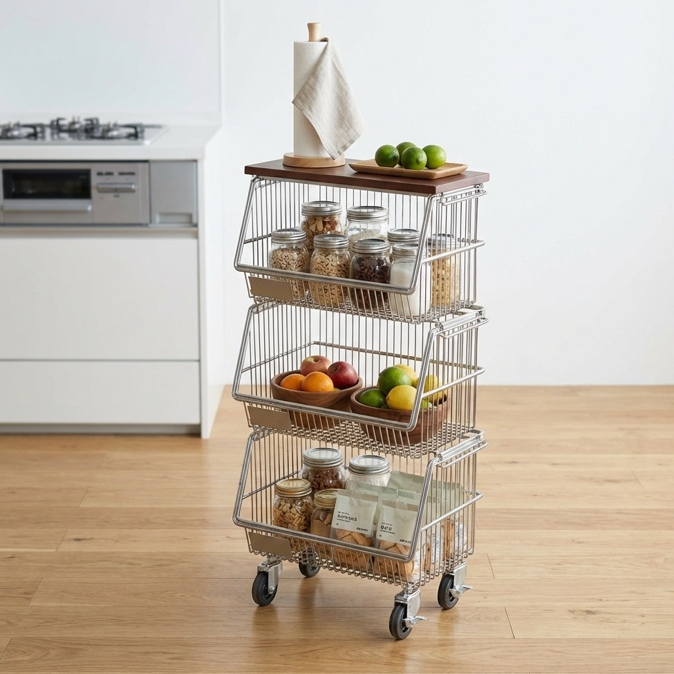 厨房不锈钢蔬菜置物架落地多层家用水果菜篮子收纳筐可移动放菜架,厨房/烹饪用具,厨房置物架/置物柜/角架,淘宝优惠券,粉丝福利购,淘宝优惠卷