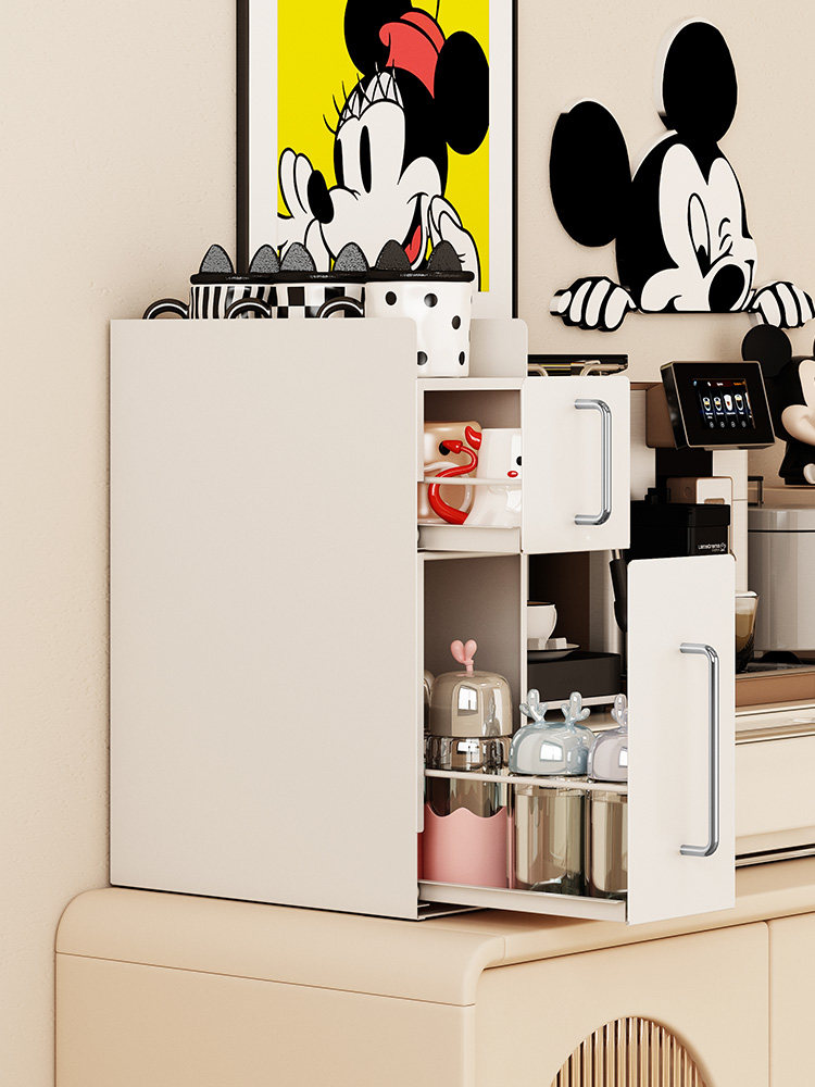 a生桌面水杯置物架家用防尘抽拉杯架吧台咖啡杯茶杯分层收纳架子,家庭/个人清洁工具,杯架,淘宝优惠券,粉丝福利购,淘宝优惠卷