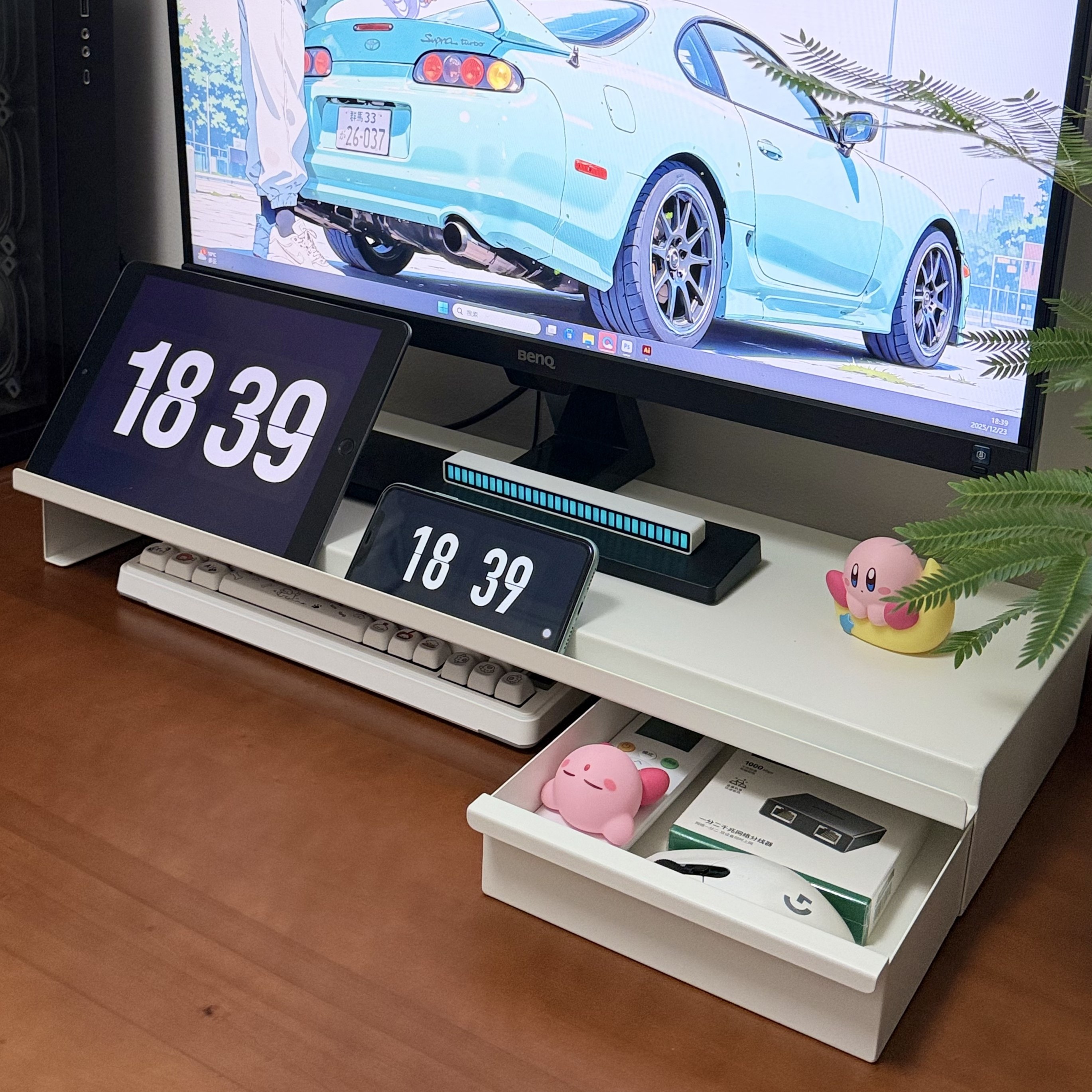 电脑显示器增高架台式屏桌面底座收纳盒屏幕平板支架办公室置物架,住宅家具,搁板/置物架/家用陈列架,淘宝优惠券,粉丝福利购,淘宝优惠卷