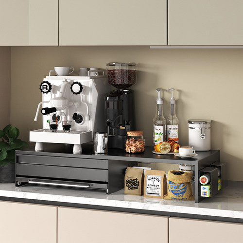 a生延伸款台面咖啡机摆放台收纳